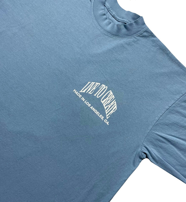ORIGIN Tee | Clear Blue