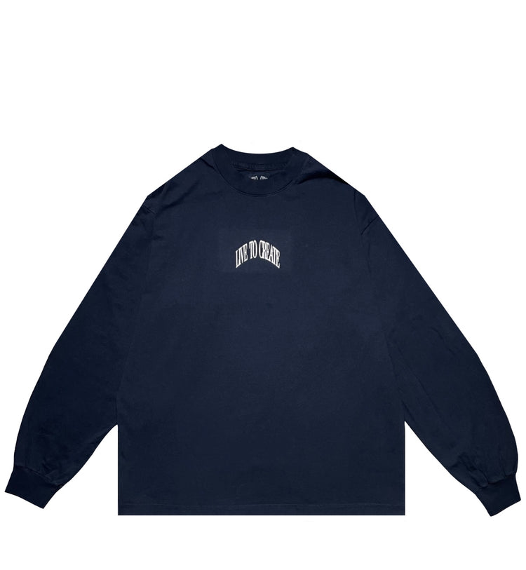 EVERYDAY Long Sleeve Tee | Navy