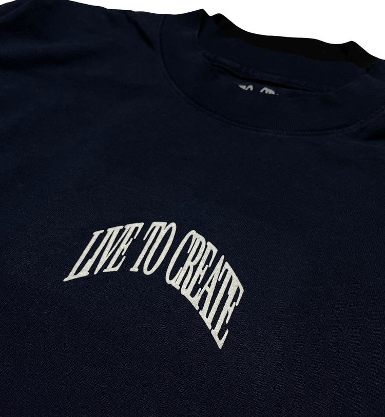 EVERYDAY Long Sleeve Tee | Navy