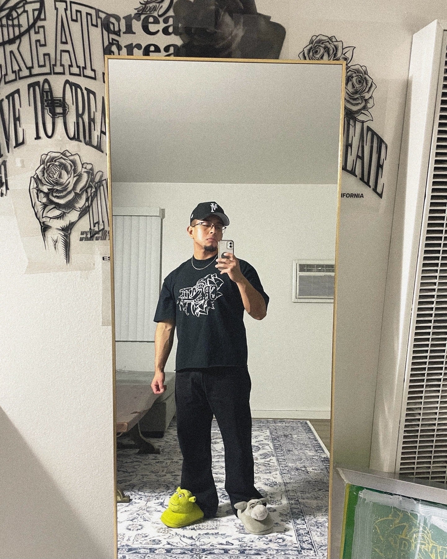 OG FLOWER Tee | Black Edge – Live To Create Brand