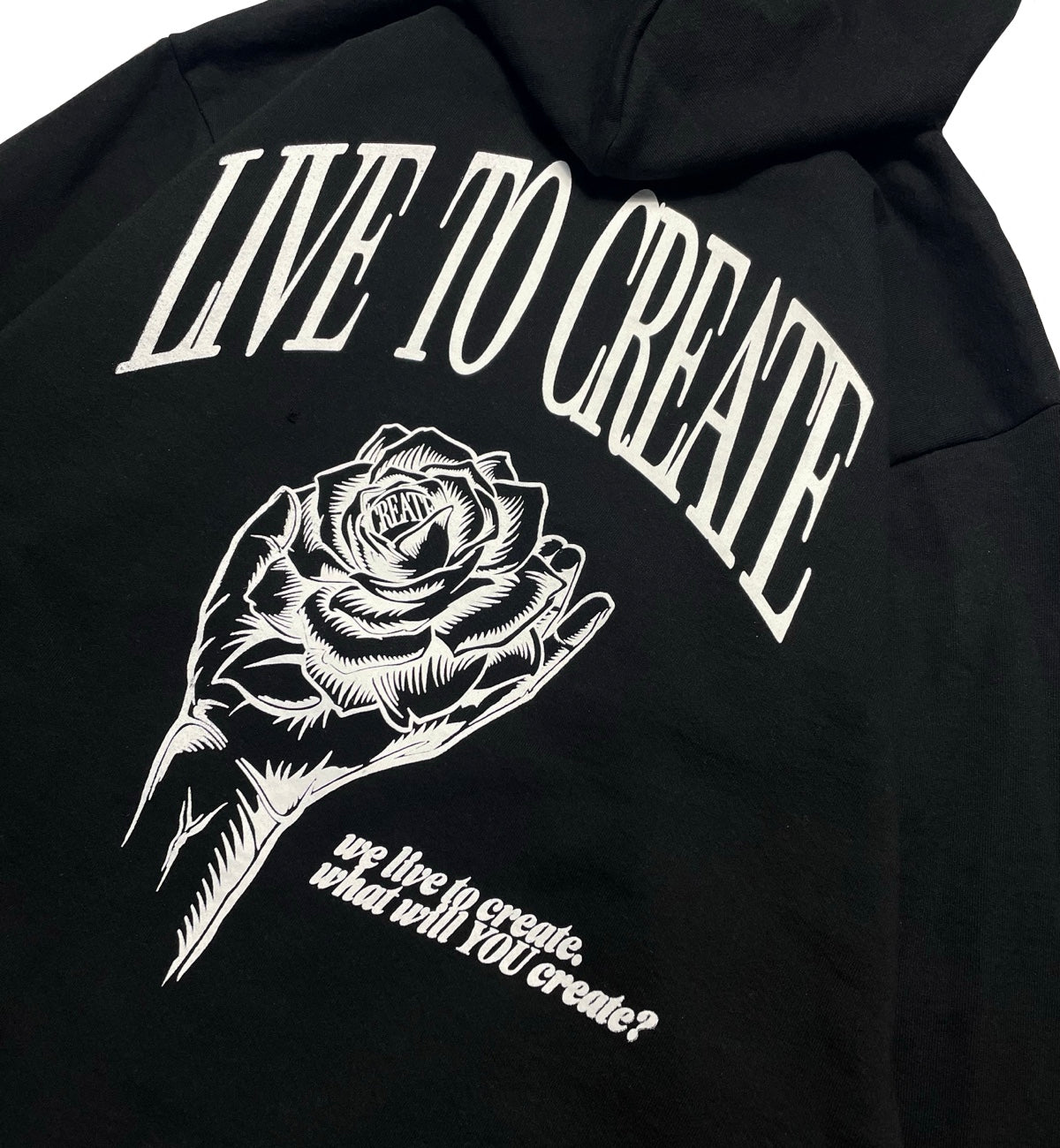 GENESIS Zip-Up Hoodie | Black