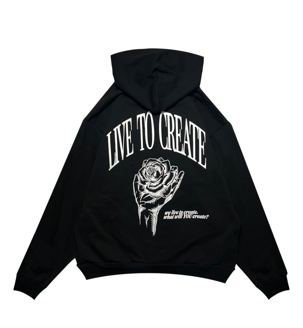 GENESIS Zip-Up Hoodie | Black