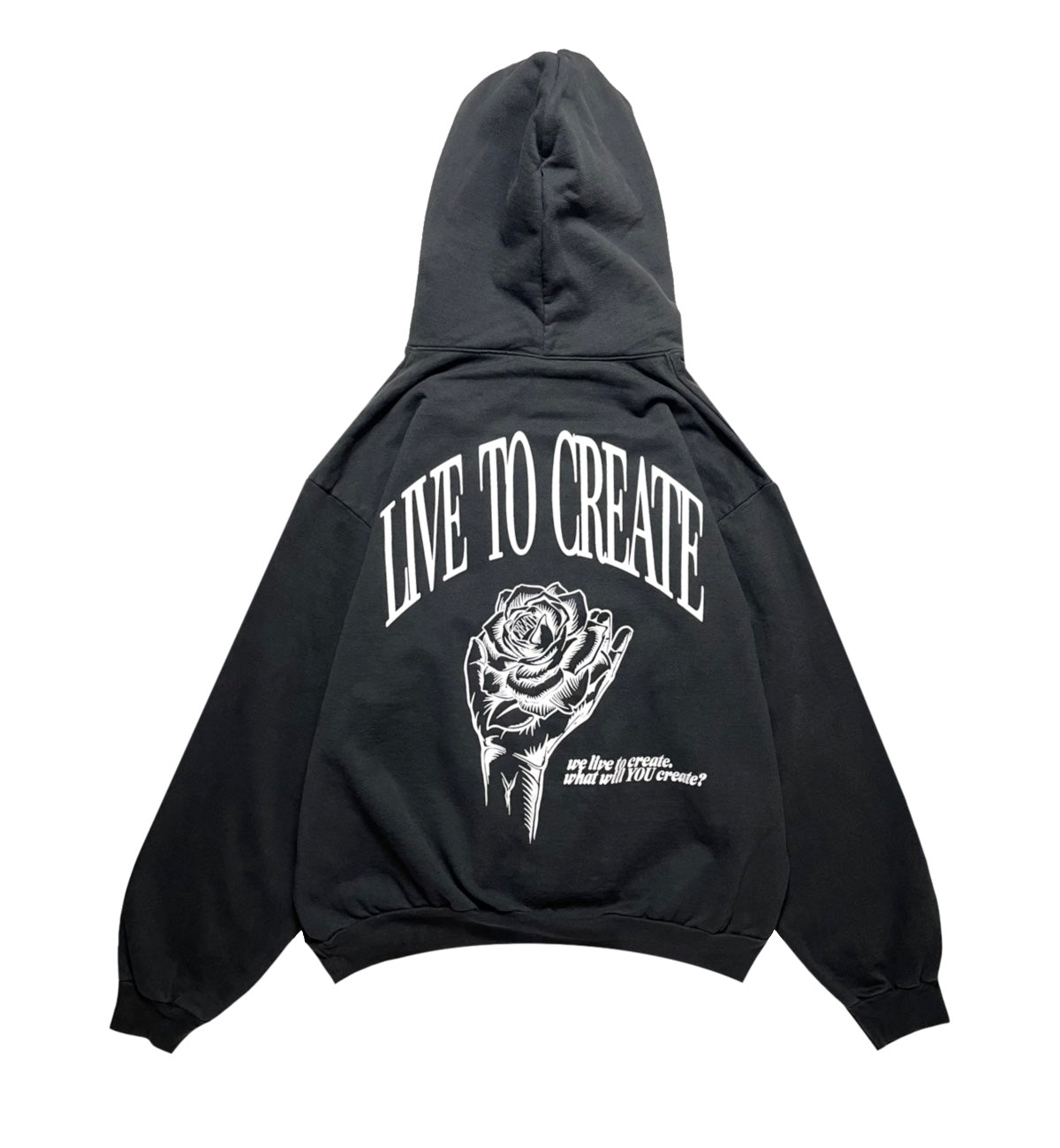 GENESIS Hoodie | Off-Black (1 of 1)