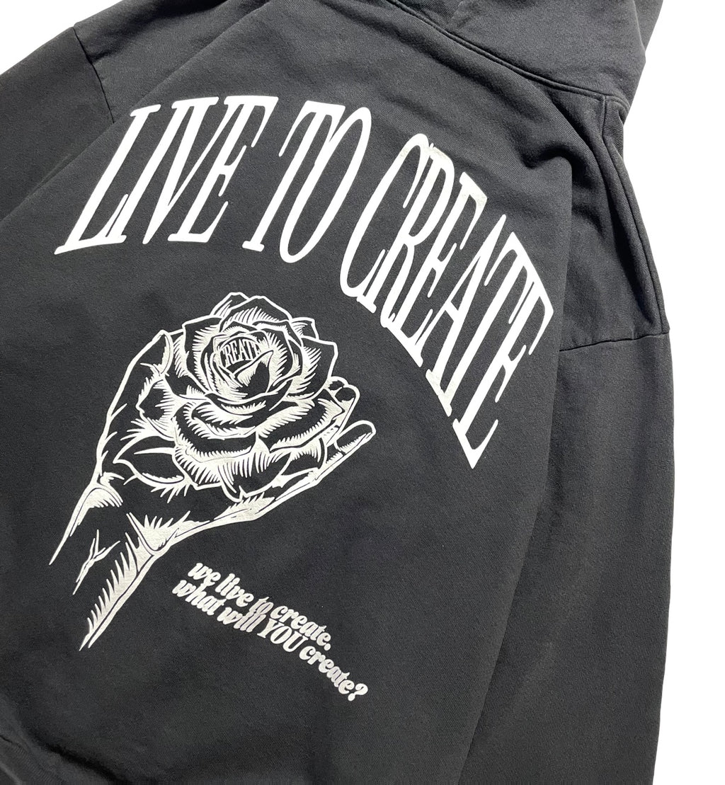 GENESIS Hoodie | Off-Black (1 of 1)