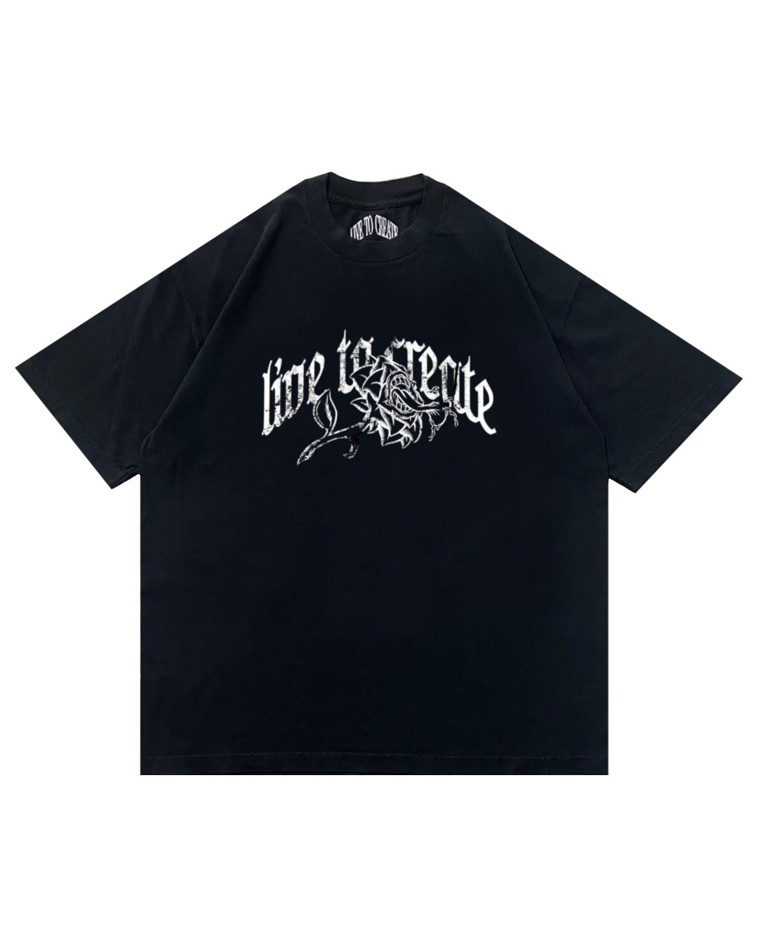 OG FLOWER Tee | Black Edge – Live To Create Brand