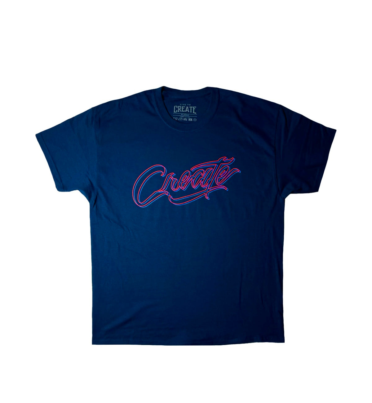 The “CREATE” Vol.1 Tee | Navy