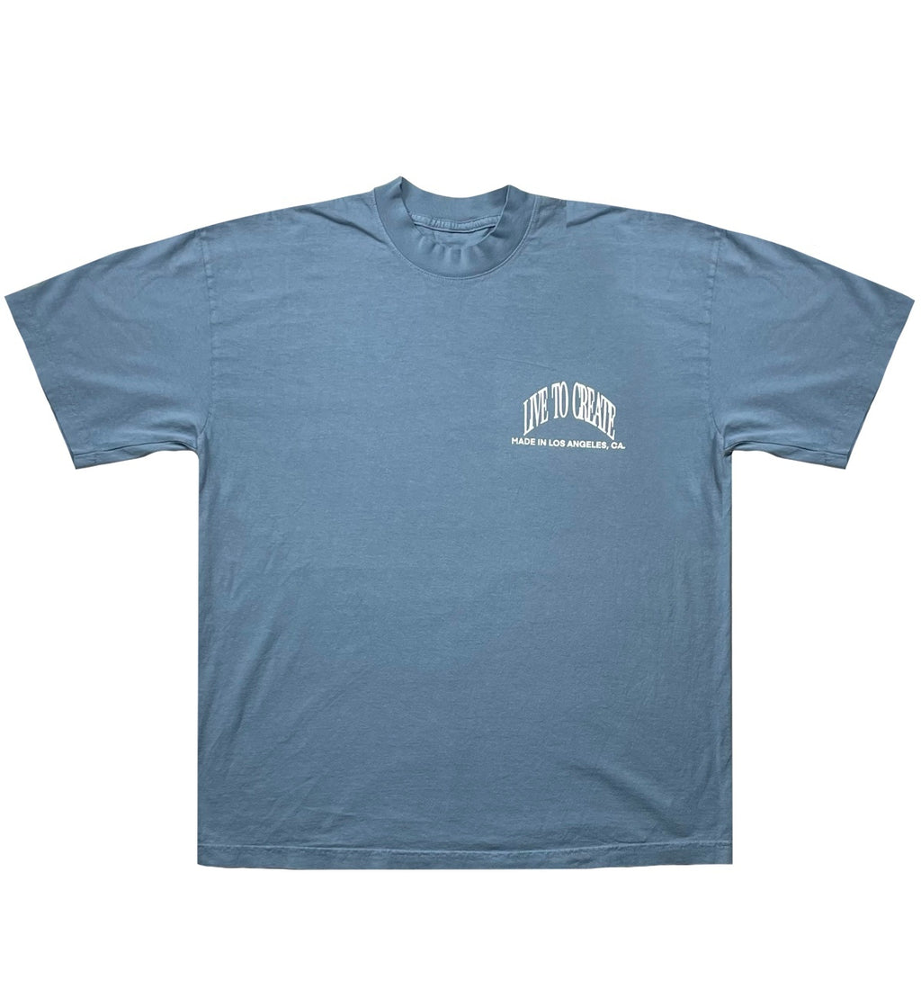 ORIGIN Tee | Clear Blue