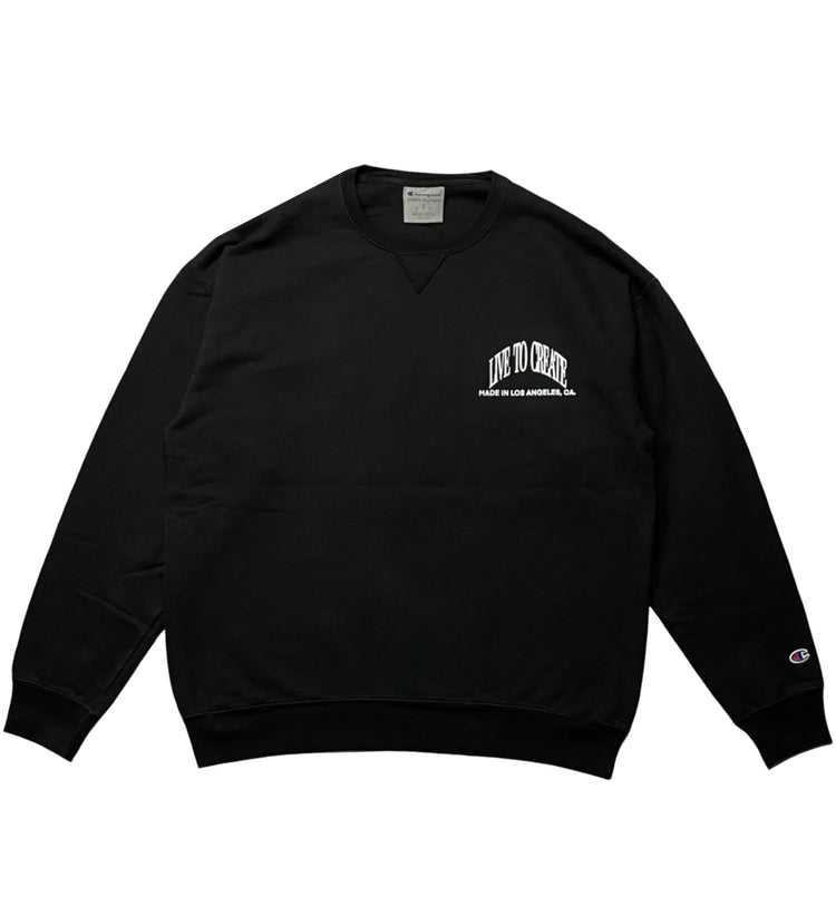 ORIGIN Champion Crewneck | Black