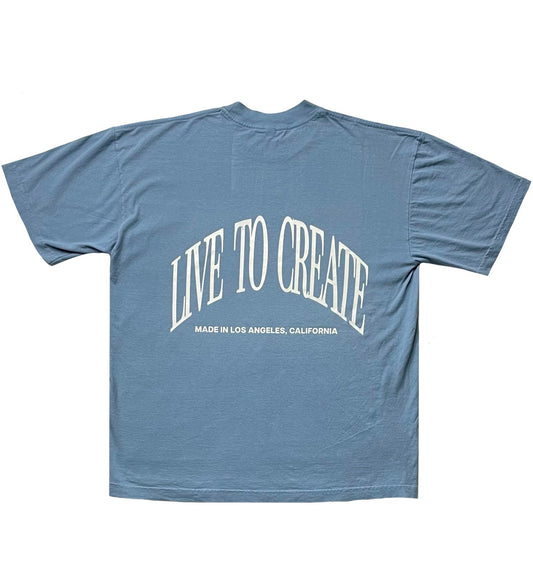 ORIGIN Tee | Clear Blue