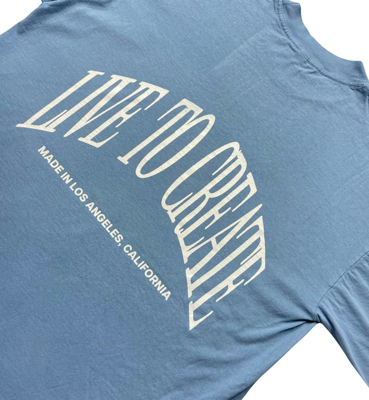 ORIGIN Tee | Clear Blue